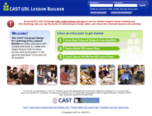 Tablet Screenshot of lessonbuilder.cast.org