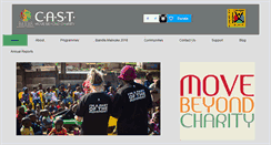 Desktop Screenshot of cast.org.za