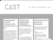 Tablet Screenshot of cast.be
