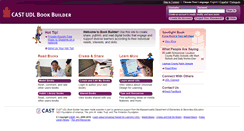 Desktop Screenshot of bookbuilder.cast.org